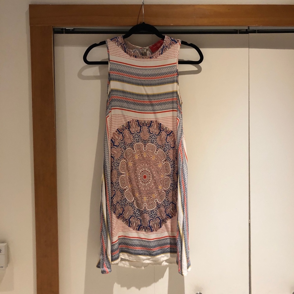 Akira Pattern Shift Dress